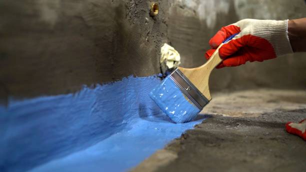 Commercial Vapor Barrier Installation project at a Brownsville, WI business property by SJ Waterproofing Pros
